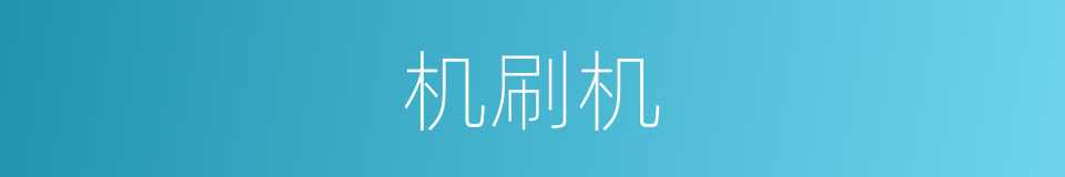 机刷机的同义词
