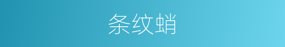 条纹蛸的同义词