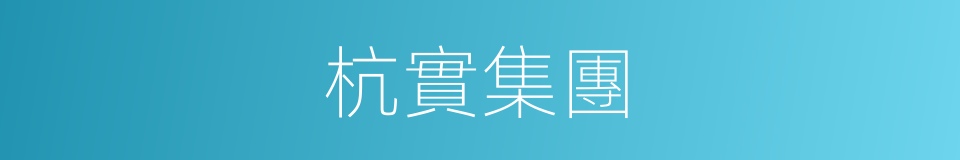 杭實集團的同義詞