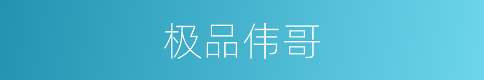 极品伟哥的同义词