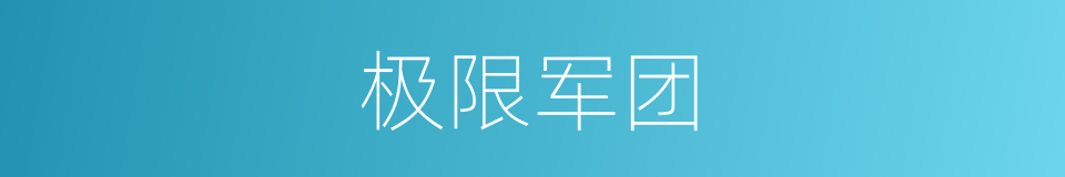 极限军团的同义词