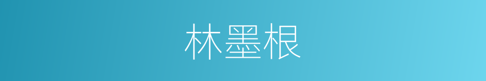 林墨根的同义词