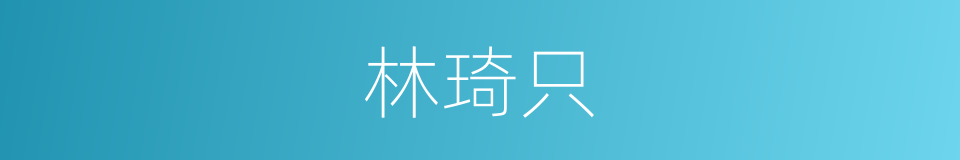 林琦只的同义词