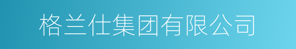 格兰仕集团有限公司的同义词