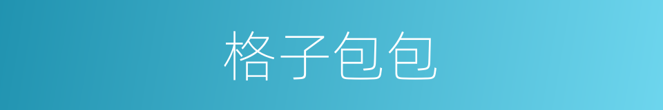 格子包包的同义词