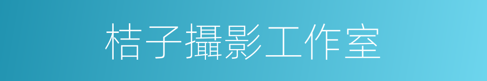 桔子攝影工作室的同義詞