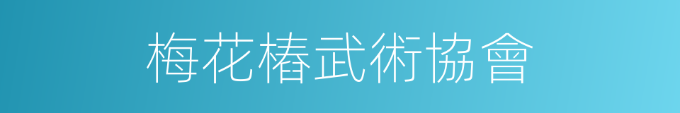 梅花樁武術協會的同義詞