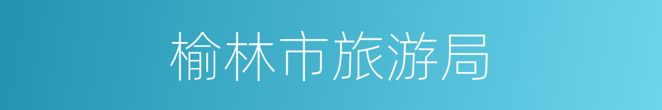 榆林市旅游局的同义词