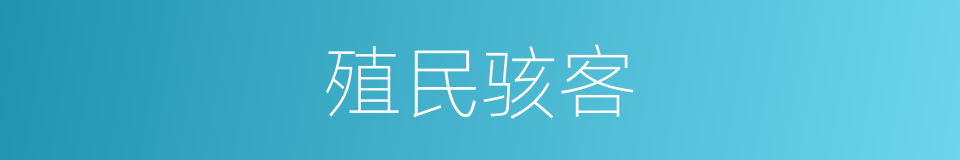 殖民骇客的同义词