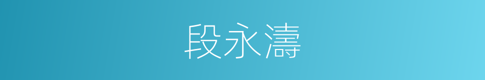 段永濤的同義詞