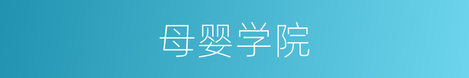 母婴学院的同义词
