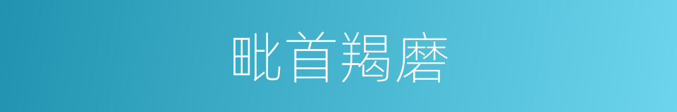 毗首羯磨的同义词
