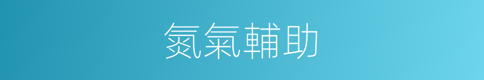氮氣輔助的同義詞