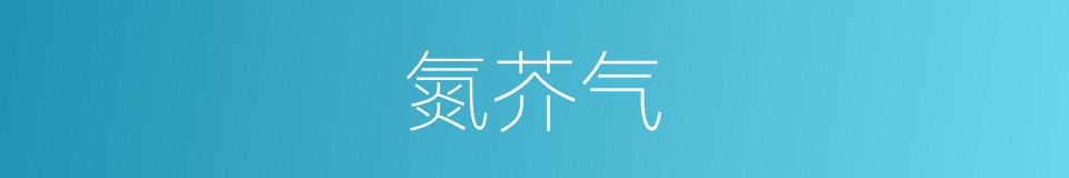 氮芥气的同义词