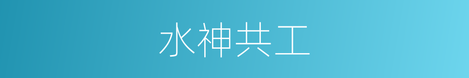 水神共工的同义词