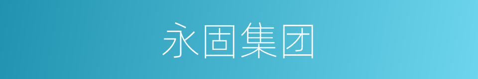 永固集团的同义词