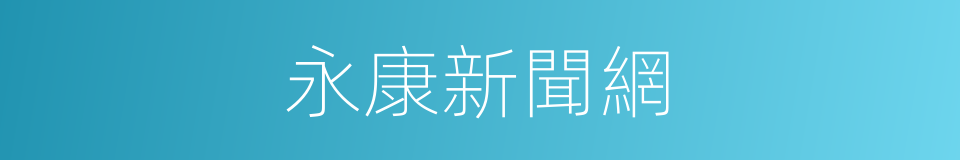 永康新聞網的同義詞