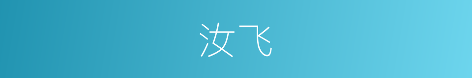 汝飞的同义词