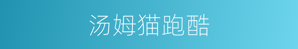 汤姆猫跑酷的同义词