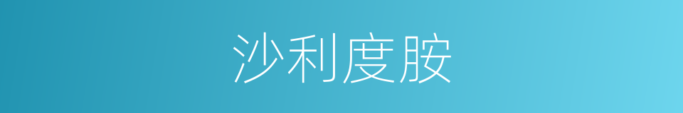 沙利度胺的同义词