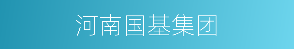 河南国基集团的同义词