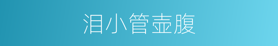 泪小管壶腹的同义词