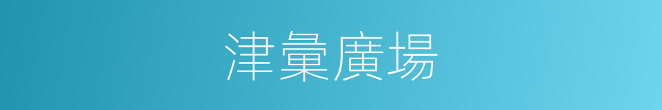 津彙廣場的同義詞