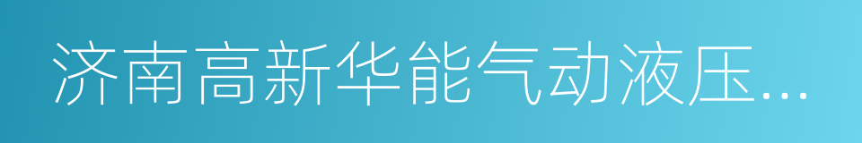 济南高新华能气动液压有限公司的同义词