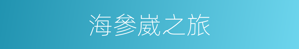 海參崴之旅的同義詞
