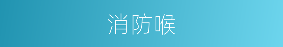 消防喉的同义词