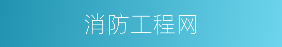 消防工程网的同义词