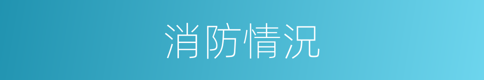 消防情況的同義詞