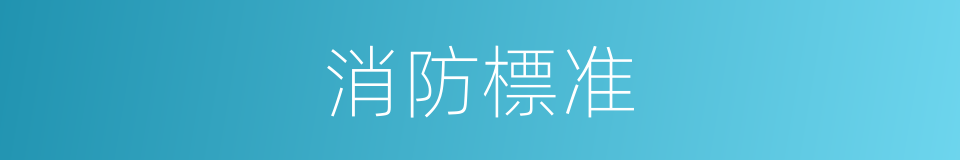 消防標准的同義詞