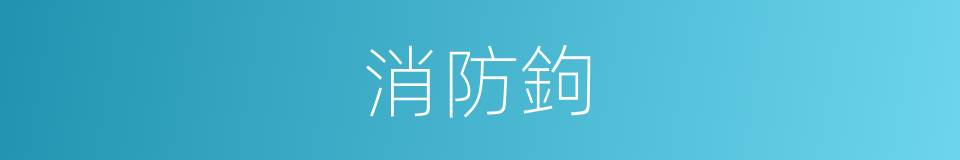 消防鉤的同義詞