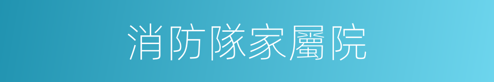 消防隊家屬院的同義詞