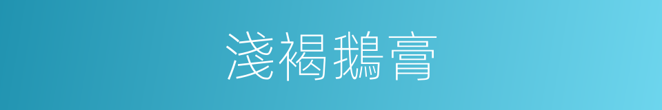淺褐鵝膏的同義詞