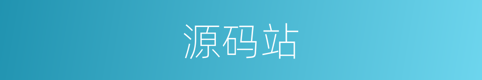 源码站的同义词