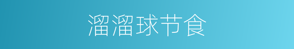 溜溜球节食的同义词