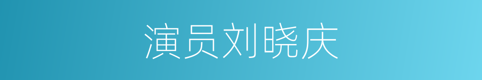 演员刘晓庆的同义词