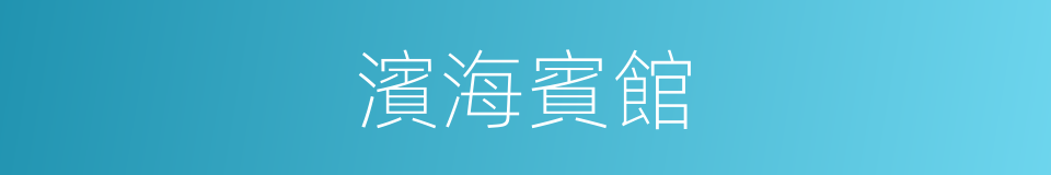 濱海賓館的同義詞