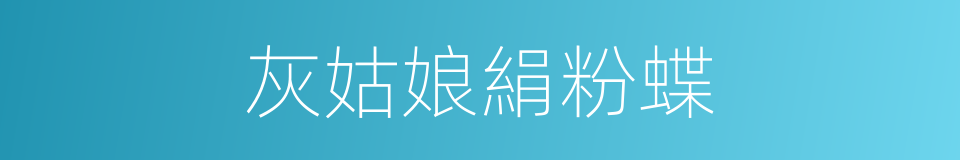 灰姑娘絹粉蝶的同義詞