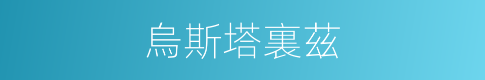 烏斯塔裏茲的同義詞