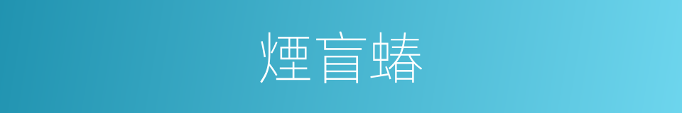 煙盲蝽的同義詞