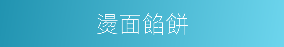 燙面餡餅的同義詞