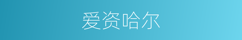 爱资哈尔的同义词