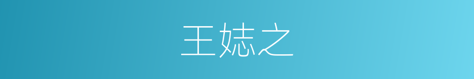 王娡之的同义词