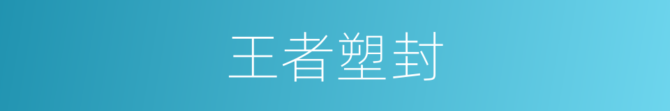 王者塑封的同义词