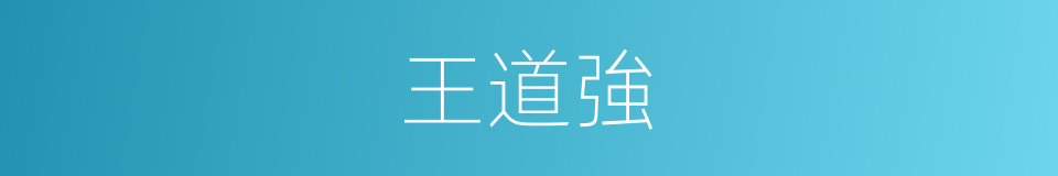 王道強的同義詞