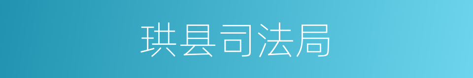 珙县司法局的同义词