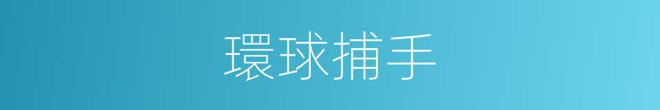 環球捕手的同義詞